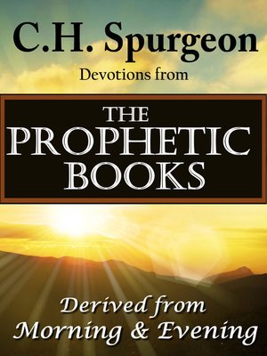cover image of C.H. Spurgeon Devotions from the Prophetic Books of the Bible